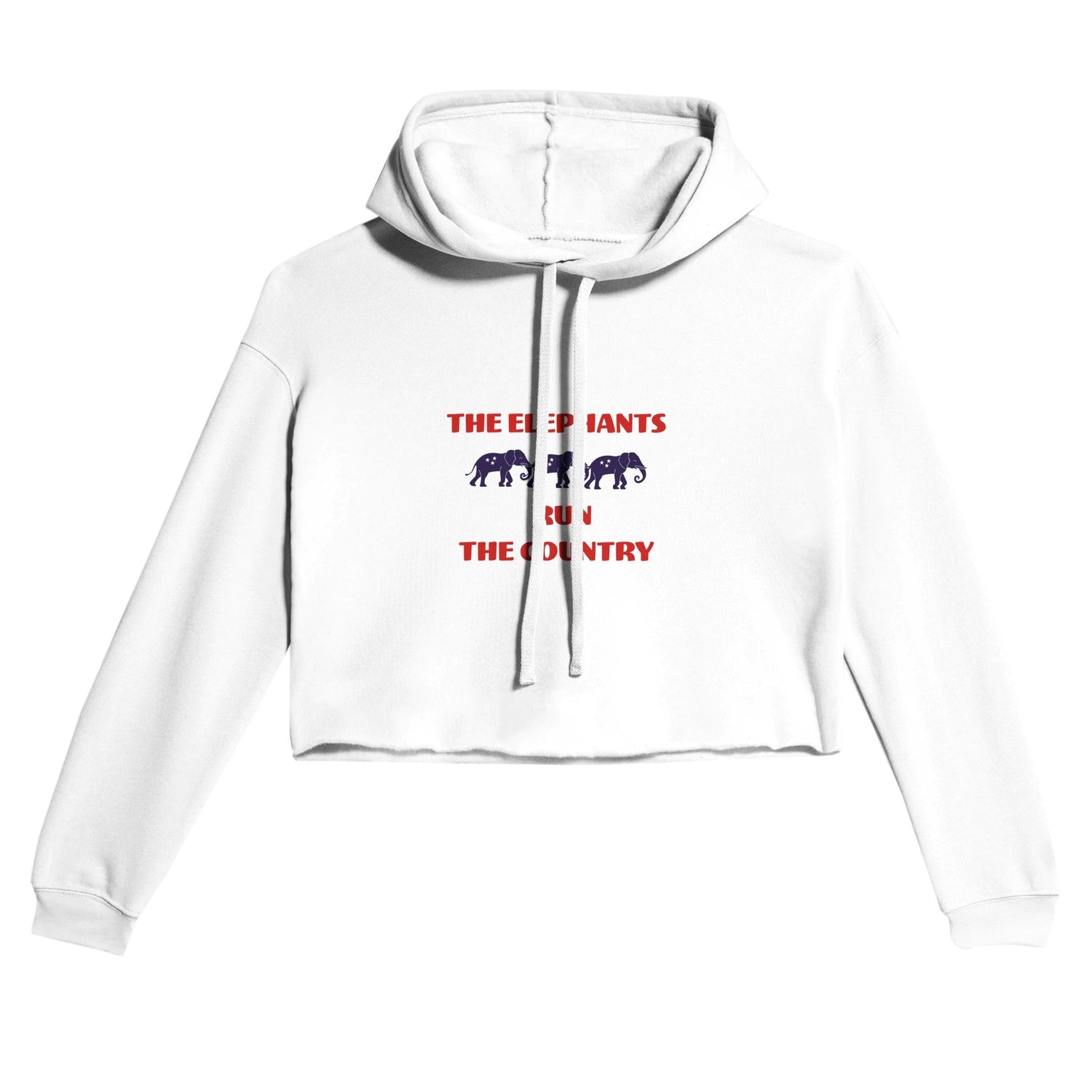 Cropped hoodie